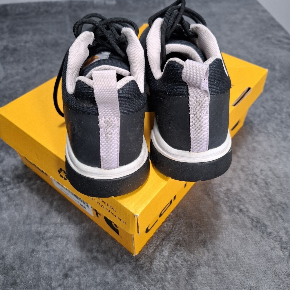 Carhartt Women's Work Shoes Sneakers in Black and Light Pink Safety Toe Size 6 - Picture 6 of 12